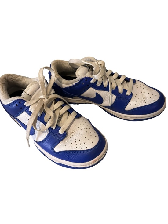 Nike Other - Nike Dunk Low Top Sneakers in Royal Blue and White Kids Size 4.5.
